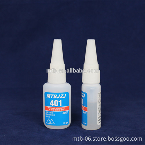 401 Quickly Dry Plastic Bottle Super Liquid Glue Gel